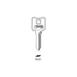 Klucz surowy BG49 - BUR38 MEBLOWY, SZAFKI