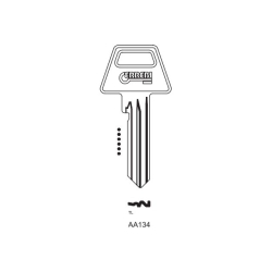 Klucz surowy AA134 - ASS178 - ASSA