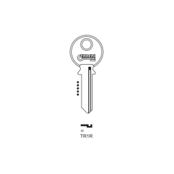 Klucz surowy TR1R - TL1 - KŁÓDKA