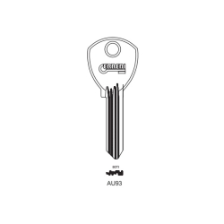 Klucz surowy AU93 - AB91 - ABUS