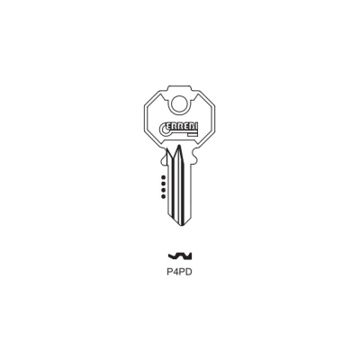 Klucz surowy P4PD (PF070)
