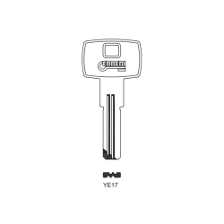 Klucz surowy YE17 -  AF120 - YETI - YALE