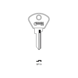 Klucz surowy SP19 - SIP2 MOTOR