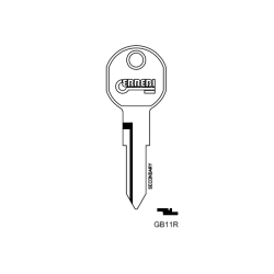 Klucz surowy GB11R - GT11 - FIAT MOTOR, SKUTER