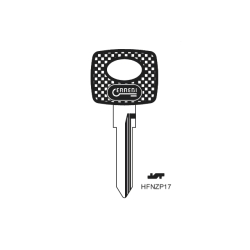Klucz surowy HFNZP17 (HU23P)