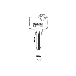 Klucz surowy FAR9 - FAR4R - FIAT - MOTOR