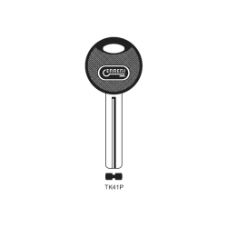 Klucz surowy TK41P / TRK8DP ABUS ZAPIĘCIE ROWER
