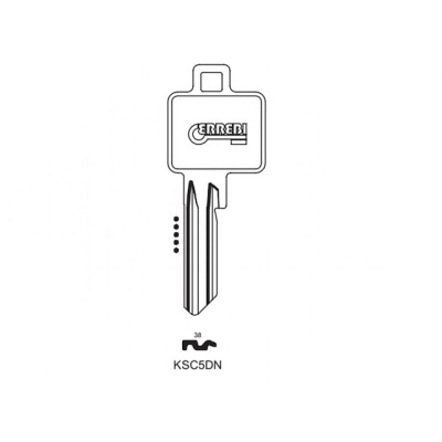 Klucz surowy KSC5DN (BK15) - logo LEO