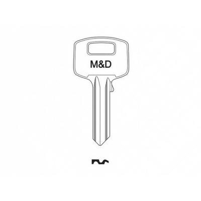 Klucz surowy MD kwadratowa główka (M&D)
