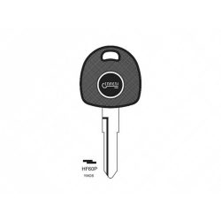 Klucz surowy T00HF60P - HU87RTE - OPEL