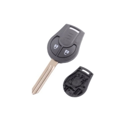 Nissan 17 - obudowa , klucz pod transponder NSN14 , 2 PRZYCISKI