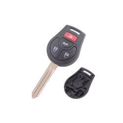 Nissan 20 - obudowa, klucz pod transponder NSN14 ,3 PRZYCISKI