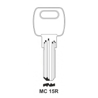 Klucz surowy MC15R ( MD17 )