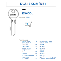 Klucz surowy KSC5DL (BK1X)
