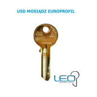 Klucz surowy EUROPROFIL U5D MOSIĄDZ - LOGO LEO