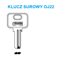 Klucz surowy OJ22 MASZYNY, URZĄDZENIA