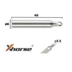 Frez 100ST x 3,5 PALCOWY - do kluczy - XHORSE