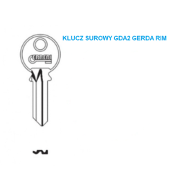 Klucz surowy GDA2 LEO LOGO - GERDA RIM