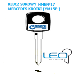 Klucz surowy HFNFP17 / YM15P MERCEDES BUS KRÓTKI