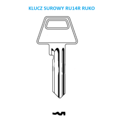 Klucz surowy RU14R  RUKO