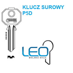 Klucz surowy P5D - PF210