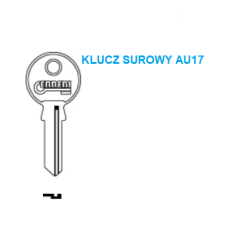 Klucz surowy AU17 KŁÓDKA ABUS