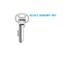 Klucz surowy SR7 MEBLOWY