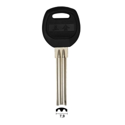 Klucz surowy BAODEAN 7,9MM PCV DO WKŁADEK CHIŃSKICH