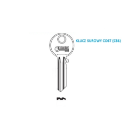 Klucz surowy CO6T / CB6