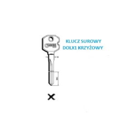 Klucz surowy DOLX1 KRZYŻOWY KALE