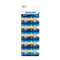 Bateria LR44 - PHILIPS (10szt)