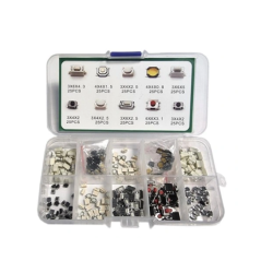 ZESTAW MICROSWITCH mały 250szt (10x25)