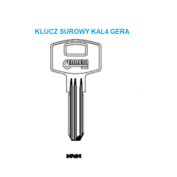 Klucz surowy KAL4 GERA