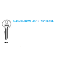 Klucz surowy LOB1 - LEO LOGO - YMP KŁÓDKA