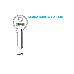 Klucz surowy AU14R - AB14R ABUS KŁÓDKA