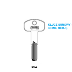 KLUCZ SUROWY SEM8 ( SEC-3 )