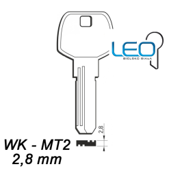 Klucz surowy MT2 - WKMT2 GERDA2 2,8 mm