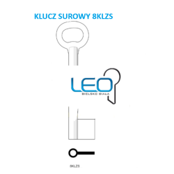 Klucz surowy 8KLZS ZASUWA JEDNOPIÓROWA