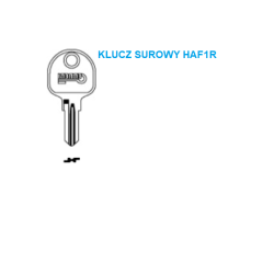 Klucz surowy HAF1R / HF74R HAFELE SZAFKOWY
