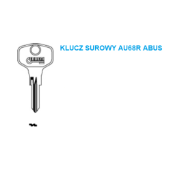 Klucz surowy AU68R ABUS ZAPIĘCIE ROWER