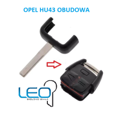 Opel 17 - obudowa HU43 DÓŁ