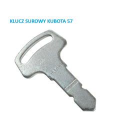 Klucz surowy KUBOTA 57 - MASZYNA BUDOWLANA