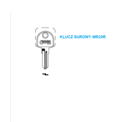 Klucz surowy MR29R MEBLOWY