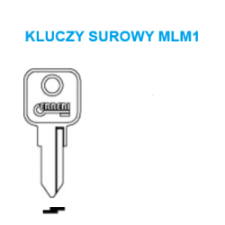 Klucz surowy MLM1 meblowy do szafek
