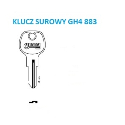 Klucz surowy GH4 - CH883 - SKRZYNKA ENERGETYCZNA - NICE- NAPĘD DO BRAM