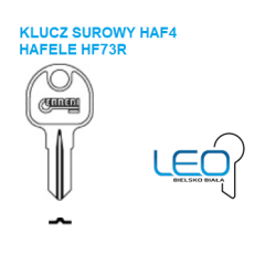 Klucz surowy HAF4 - HF73R - HAFELE SZAFKOWY