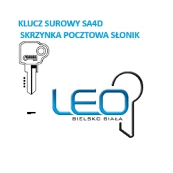 Klucz surowy SA4D SKRZYNKA POCZTOWA / SŁONIK