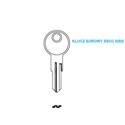 Klucz surowy SSO2 - SISL - SKRZYNKA, MEBLOWY - SISO